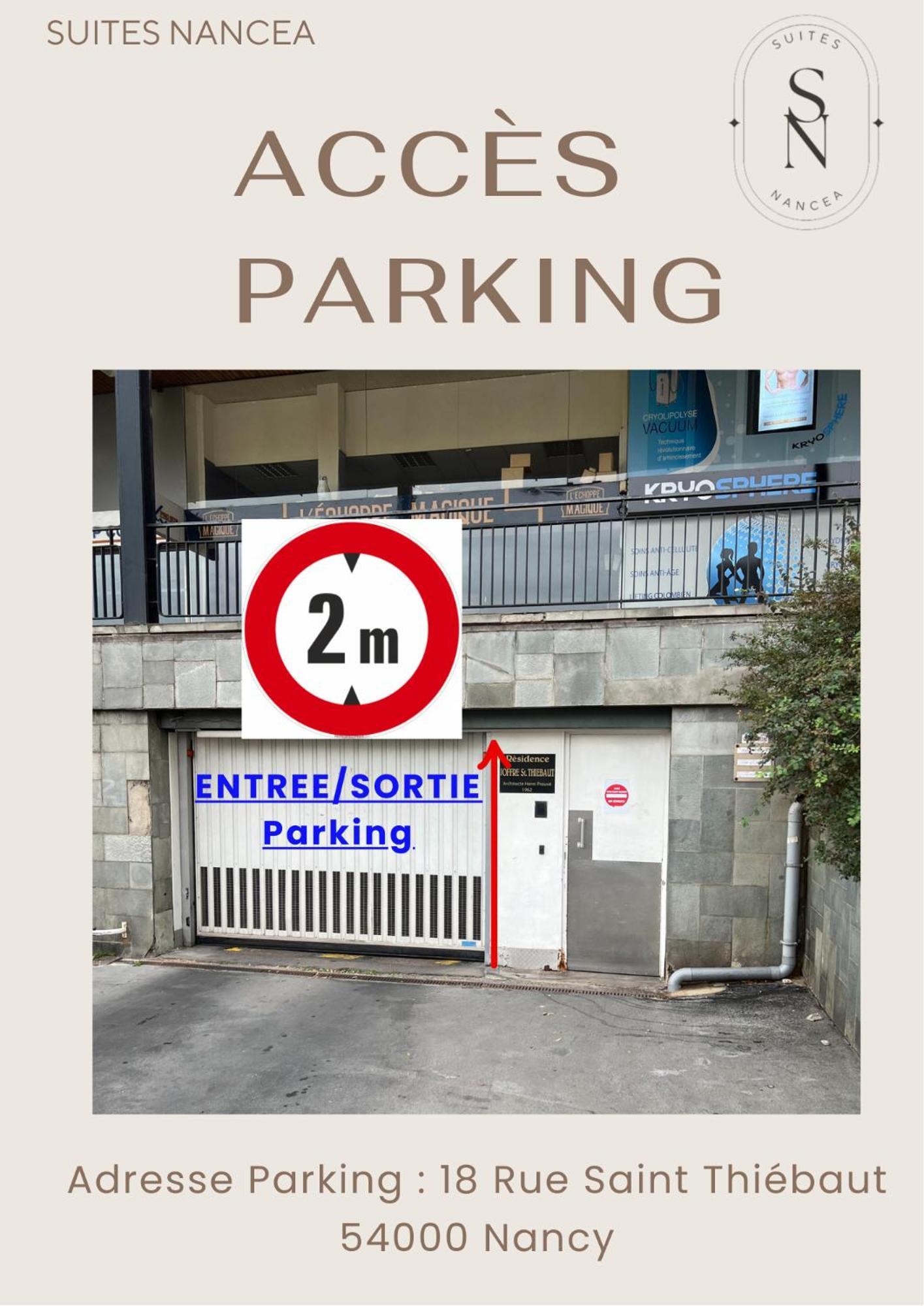 L'Elegance Du Centre - Nancy Gare Congres - Parking - T3 Lejlighed Eksteriør billede